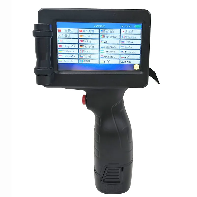 Yaomatec Easy to Operate Label Printer Bar Code Serial Number Date Handheld Inkjet Carton Paper Portable Thermal