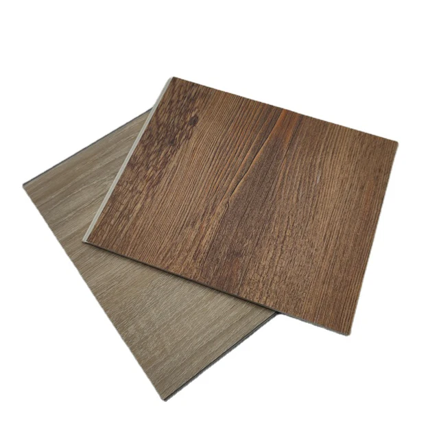 Wood Veneer Spc Flooring for Home Easy to Clean EN ISO EN 434 Factory Competitive Price 4.5mm 5mm 6mm