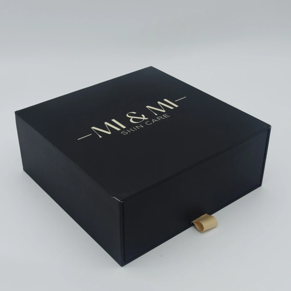 Wholesale Kaixing OEM ODM Customized Design Reusable Board Paper Drawer Box with EVA Insert