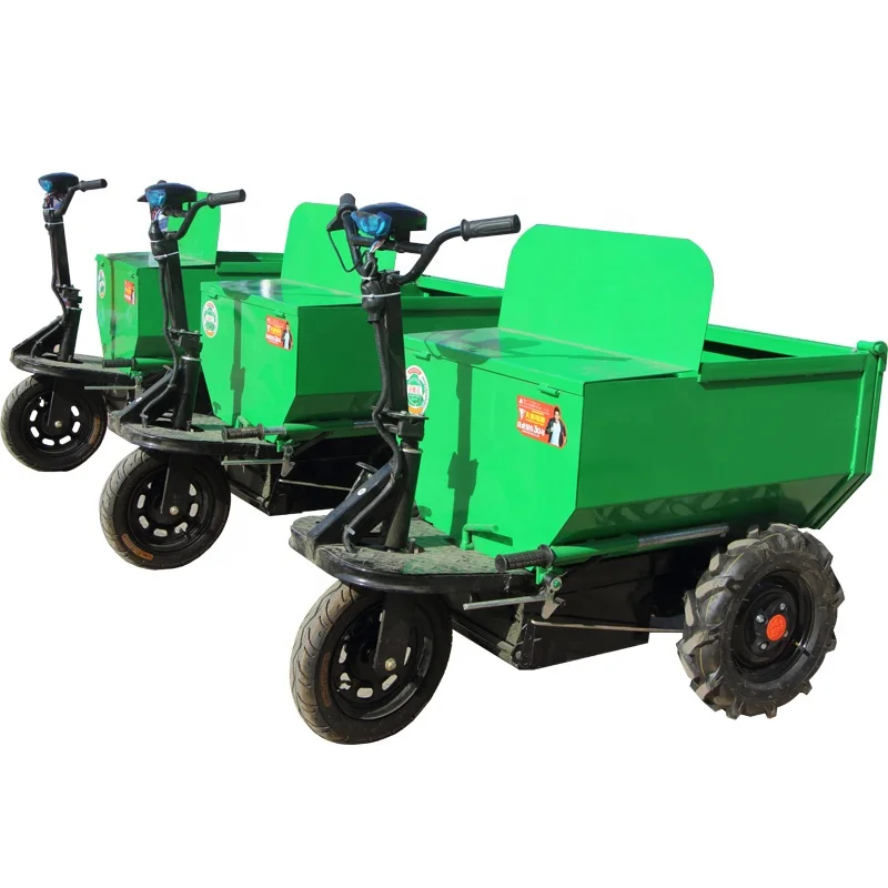 800 W wheelbarrow Electric Trolleys  Construction trolley for sale
