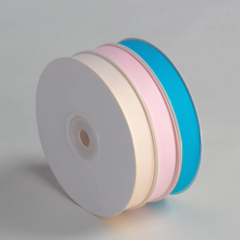  Производитель OEM 245 цвета 25 ярдов/рулон с фокусным расстоянием мм Grosgrain ремесла лук ручной работы подарочная упаковка для вечеринок свадебных платьев декоративных изделий шелк атласная