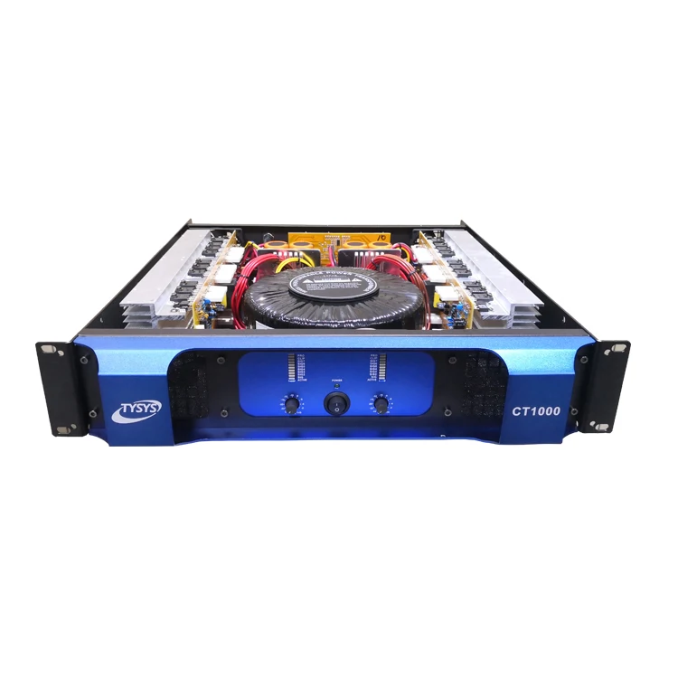 TYSYS 2 channel sound equipment/amplifiers/speaker professional audio power amplifier