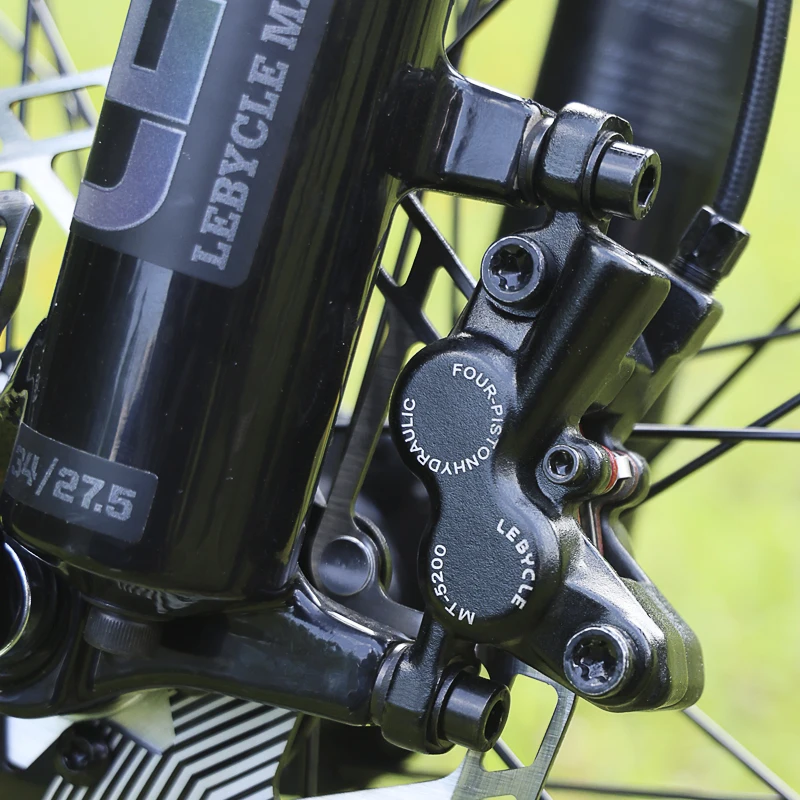 Lebycle MTB велосипедные запчасти красочные 4 поршневой велосипед гидравлические дисковые тормоза MT5200