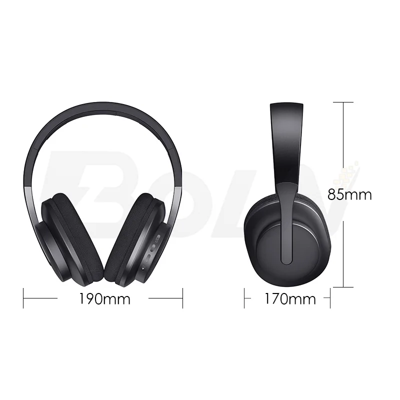 True Wireless Ear buds BT ANC Headphone Noise Cancelling Gaming Stereo Earphones Headset for iPhone Android