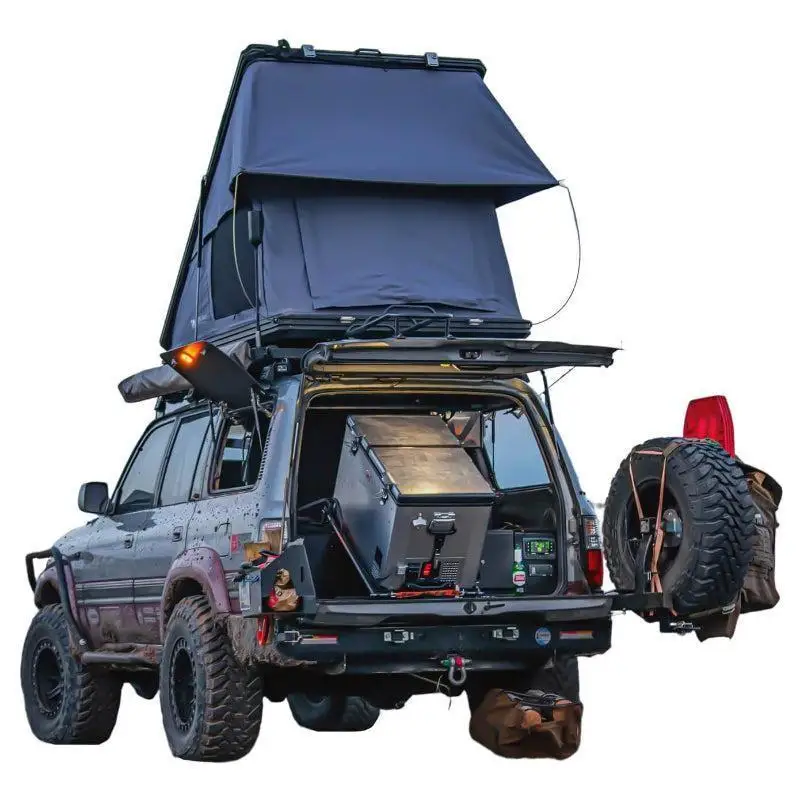 China Factory Promotion Three-season Electric Heater Top With Waterproof Hard Shell For Toyota Hiace Aluminum Car Roof Tent