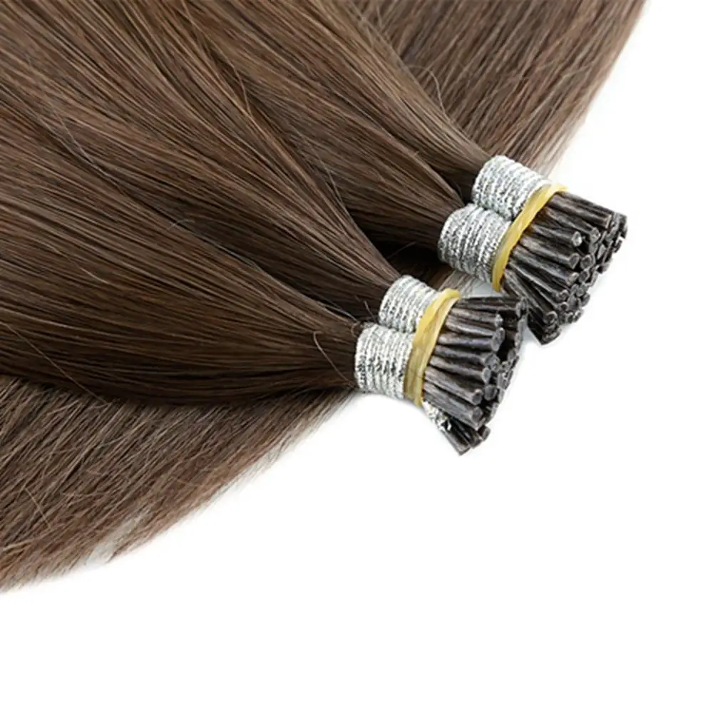 
K.S WIGS Wholesale I Tip Hair Extensions Colored Itip India Double Drawn Human Remy Hair 