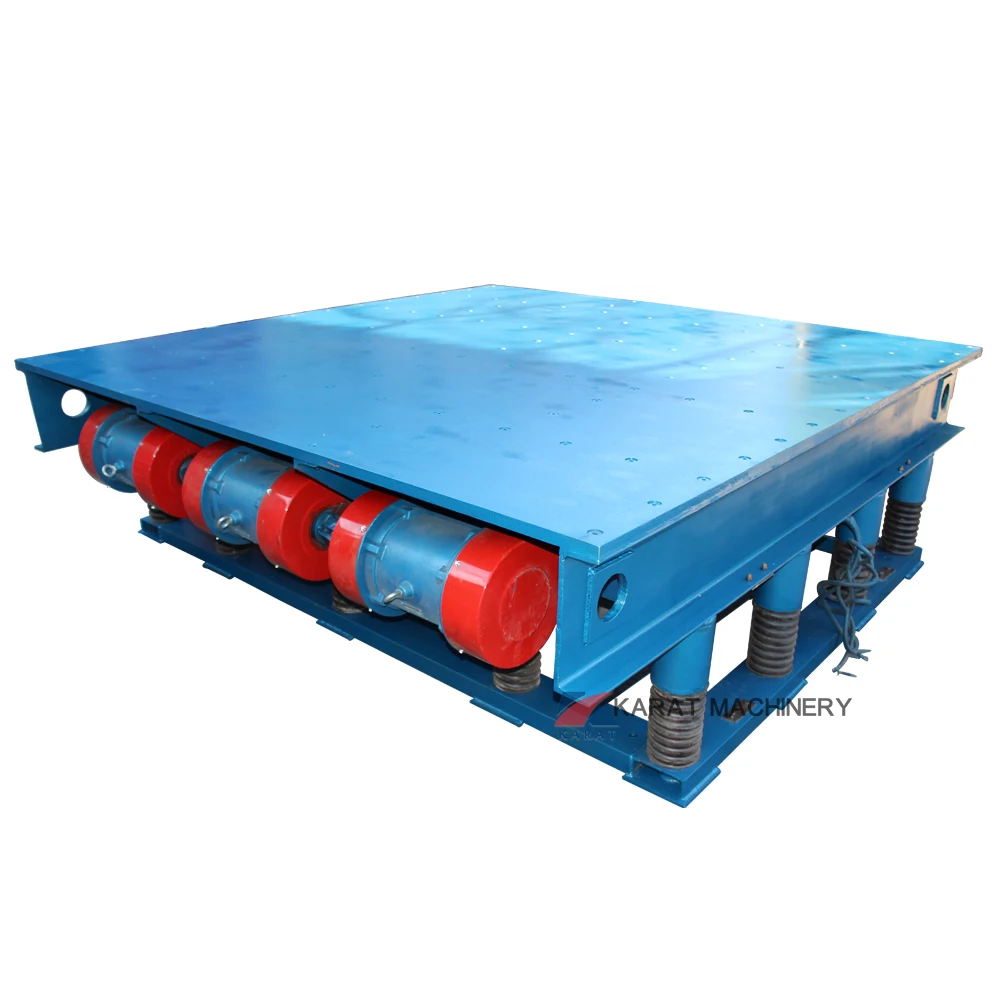 Carbon steel concrete mold vibration table