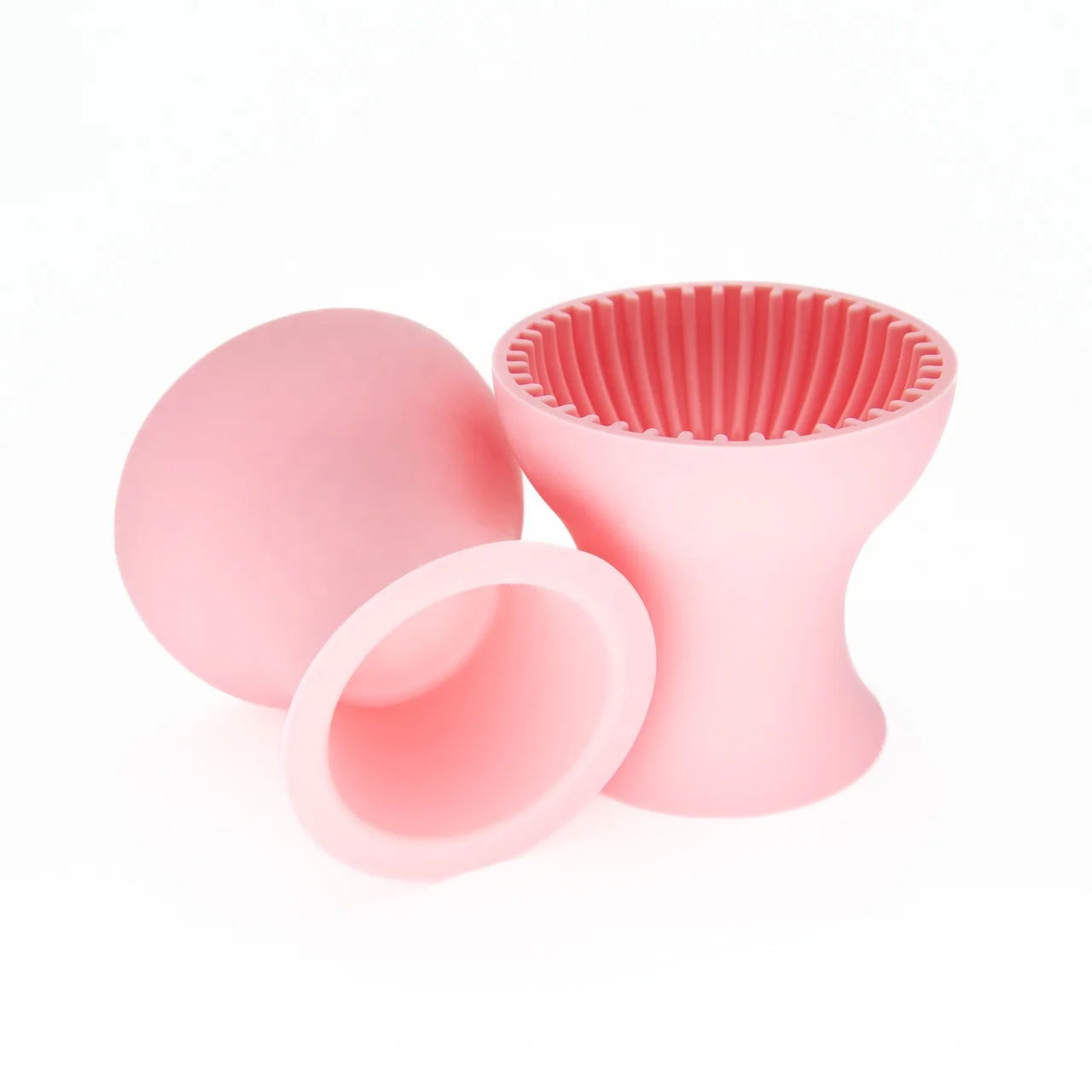 2024 New Silicone Cleaning Cup Portable Face Beauty Tools Easy Carry Makeup Brush Cleaner for Cosmetic Brushes