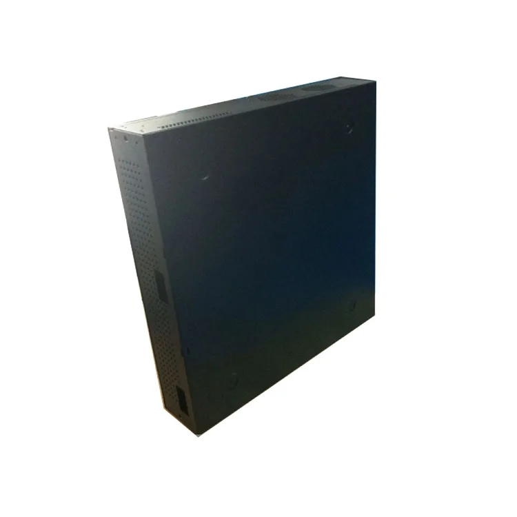 
Customized powder coated black process industry dvd dvr case metal stamping parts 
