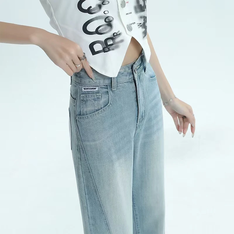whole stock new style  lyocell light color green environmental  loose and long wide-leg pants