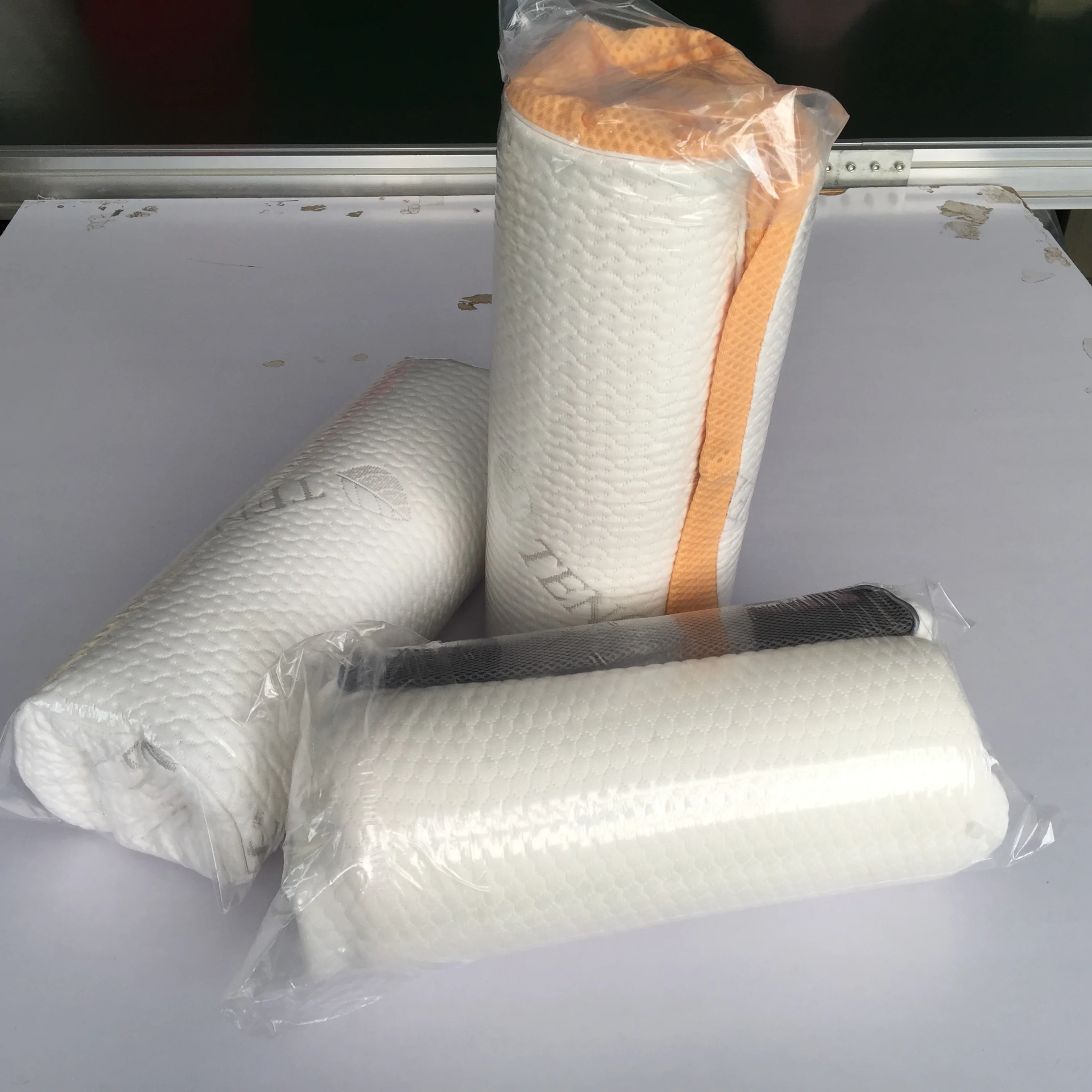 Orthopedic Cervical Adjustable Aloe Vera Bamboo Contour Memory Foam Pillow Cotton Cover Nursing bed pillow