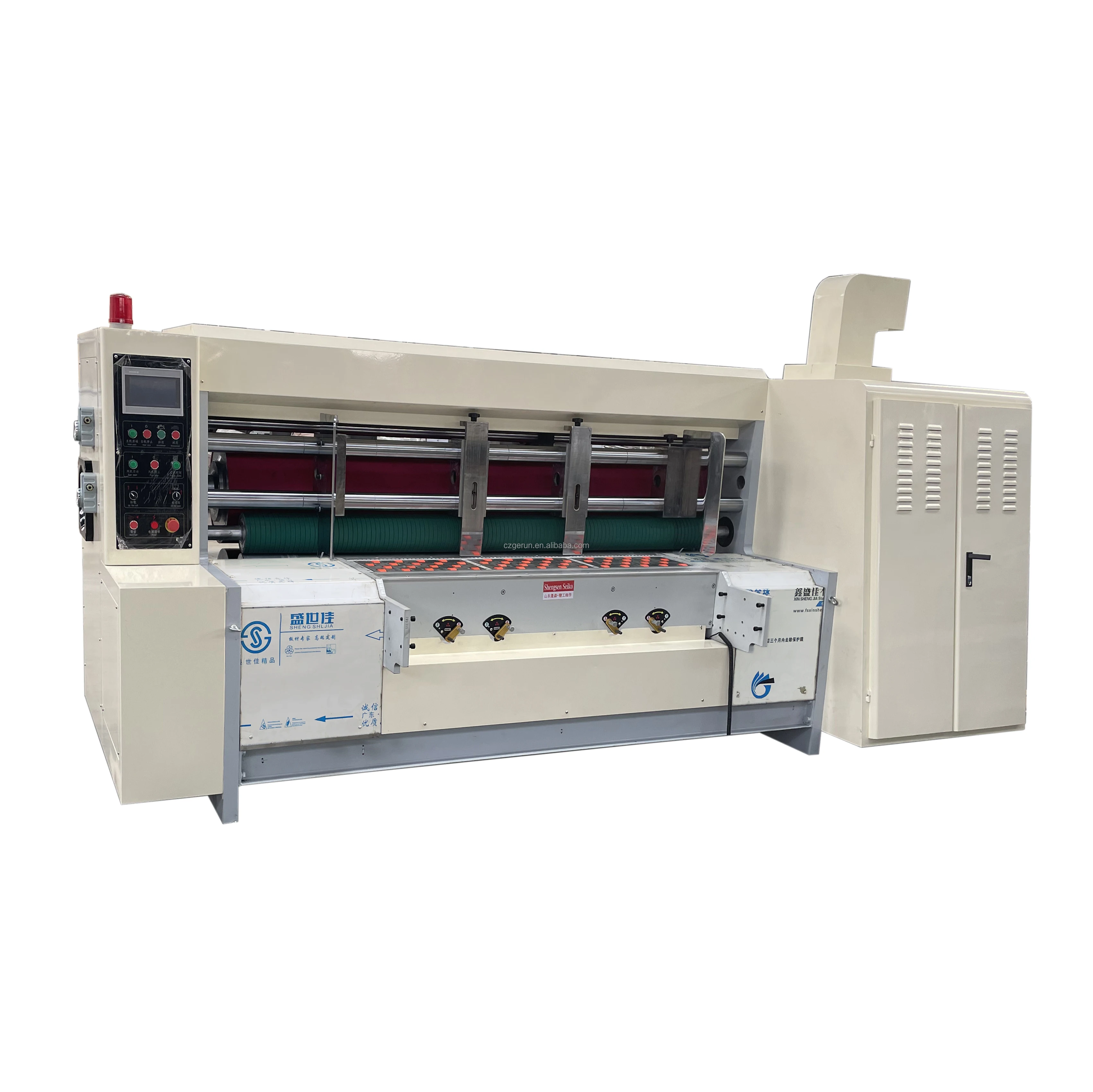 Full automatic cylinder die cutting machine / rotary die cutter