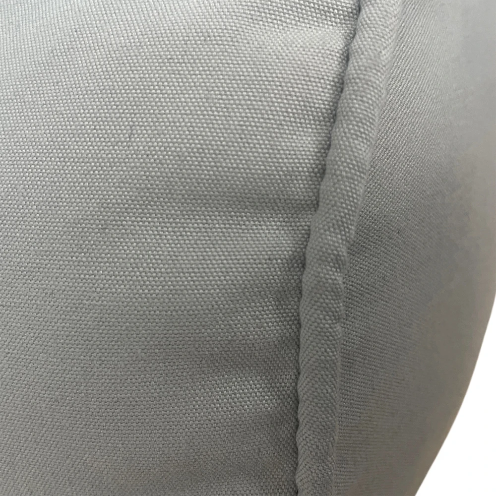 Gray Suede Relax Bolster Massage Wellness Pillow Home Products Yoga Backrest Fitness Cushion Grey Mat