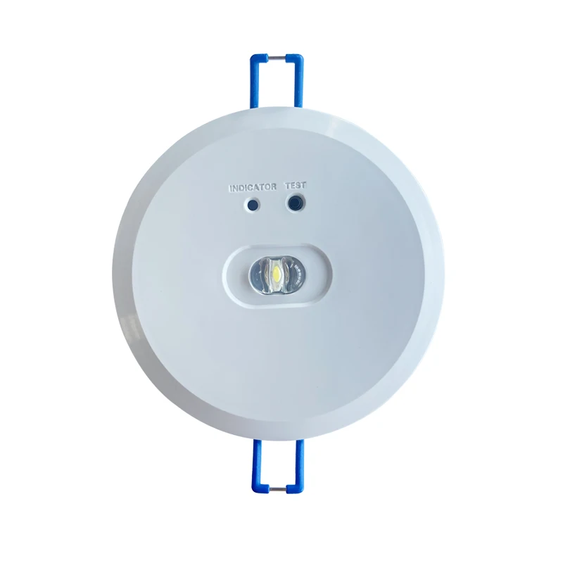Ceiling Recessed Battery Backup Automatic LED Rechargeable Corridor Lens Emergency Light