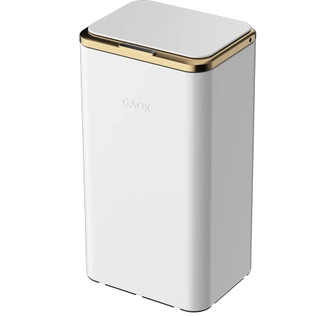 20L Rectangular Stainless Steel Smart Bin Auto Sensor Garbage Recycle Household Office Use Intelligent Waste Street Kitchen Bin