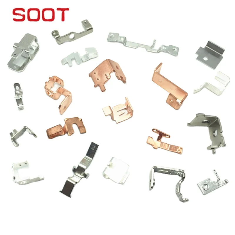 Sheet Metal Stamping Die Socket Parts Metal Contacts  High-Precision Small Metal Stamping Parts