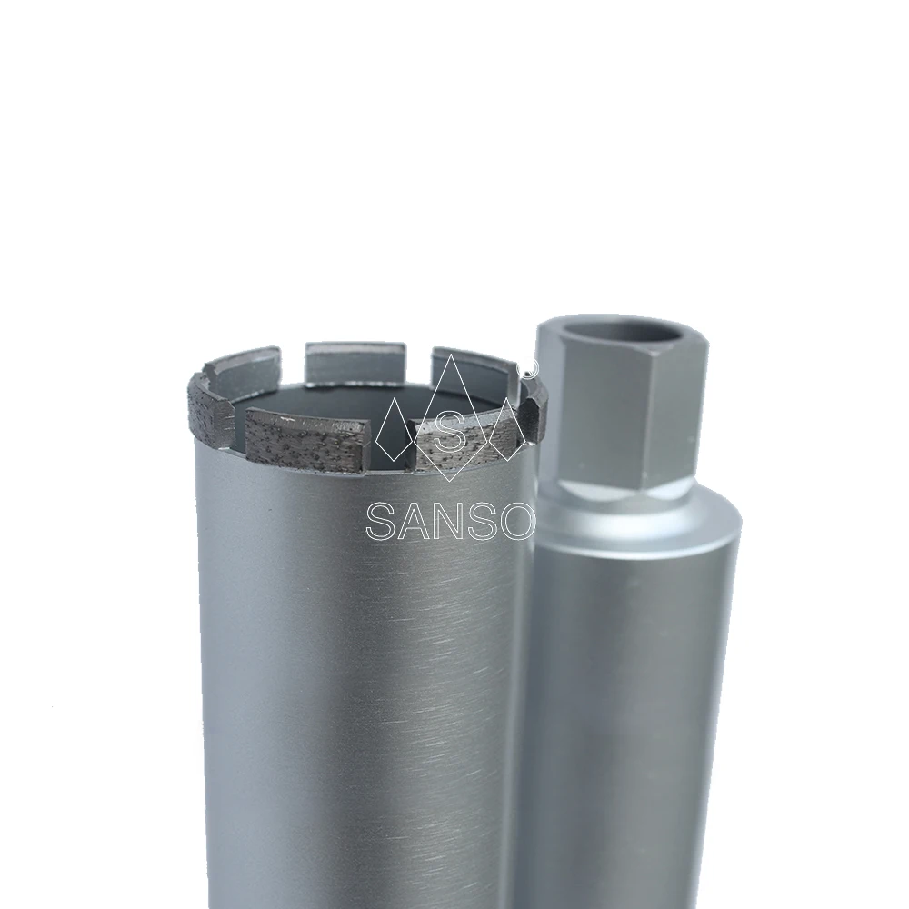 Sanso drill bit tools diamond core hole saw for fiber glass reinforce concrete asphalt cutting