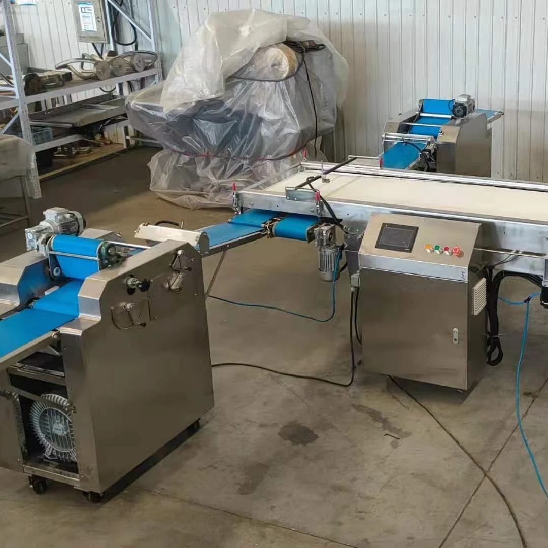 Huide PLC control bread make machine automatic  croissant toast bread making machine loaf toast pate making machine