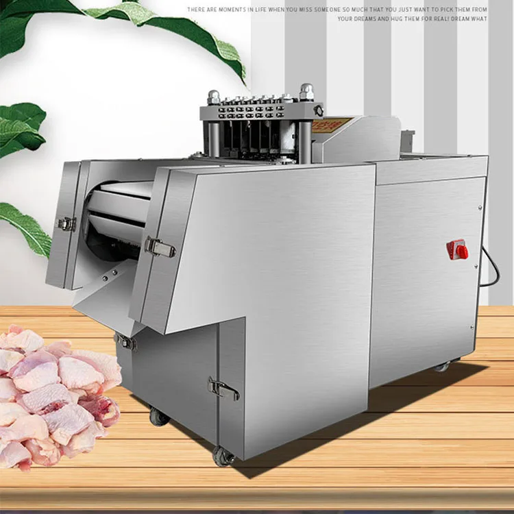 small butchery home automatic butcher chicken vegetable frozen meat strip bone saw cube cutting chopping machine price