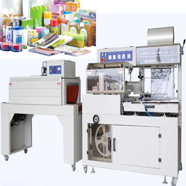 Automatic PE film Sleeve Wrapper Bottle Packing Machine constant temperature shrink packaging machine