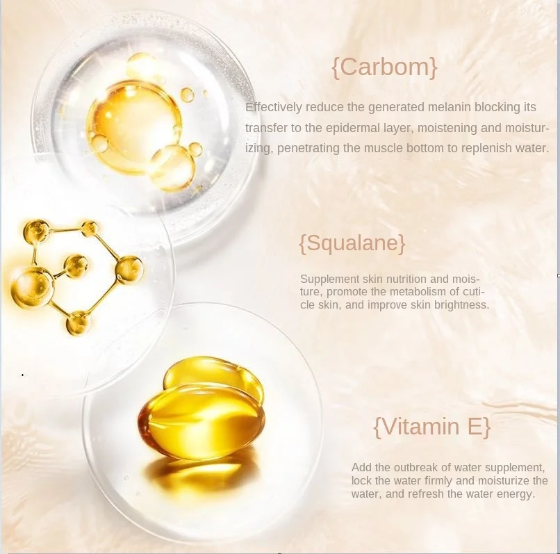 Hot sale Gold fullerene Shurun skin care 10pcs set gift box Smooth fine lines Delicate and moisturizing skin