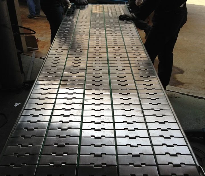 plate chain conveyor for bottles plastic slat chain conveyors