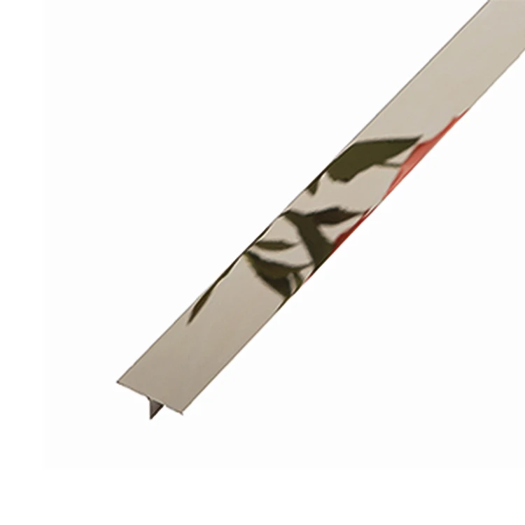 Декоративная Золотая матовая лента из нержавеющей стали, Металлическая Угловая настенная плитка, отделка профиля для мебели