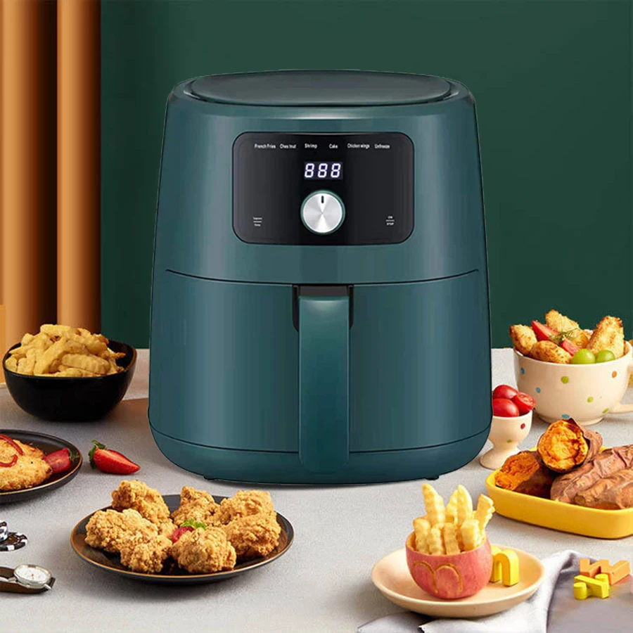 5L Large Capacity Air Fryer More Suitable For Home Use You Can Make French Fries And Chicken Wings At Any Time