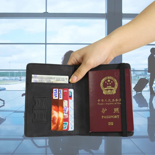 Custom logo travel wallet passport holder pu leather marble passport cover women fashion passport holder cover low MOQ