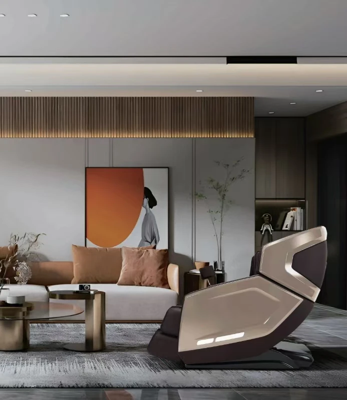 2024 Best-Selling Luxury 4D Full Body Massage Chair Zero Gravity Sofa Coin Chair Best Message Products