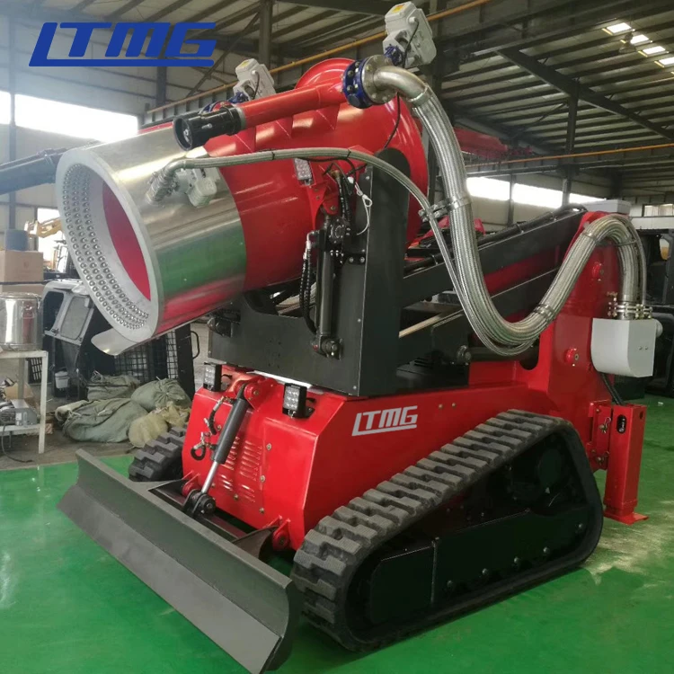 China loader skid steer 700kg 1000kg 1050kg 1200kg 1500kg crawler skid steer loader with wood chipper