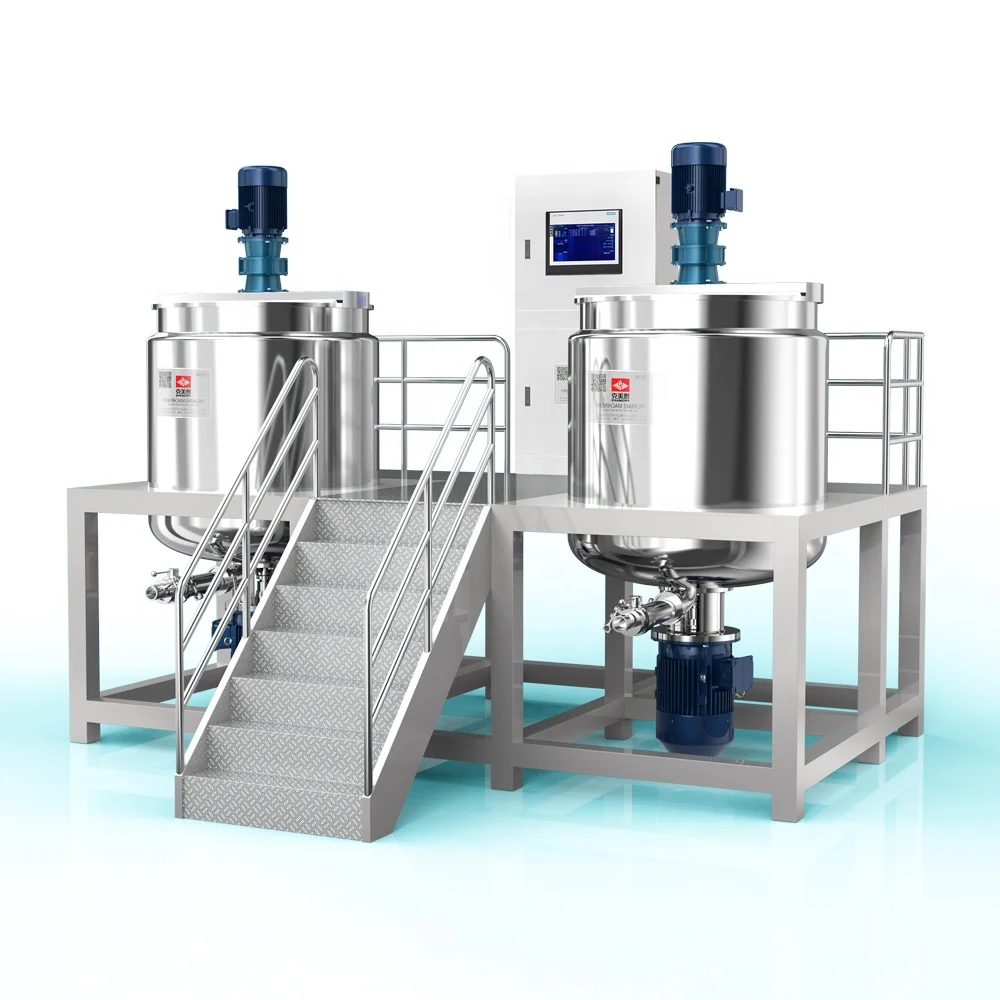Stainless Steel mixing Tank high shear Mixer agitator industrial paint homogenizer chemical detergent