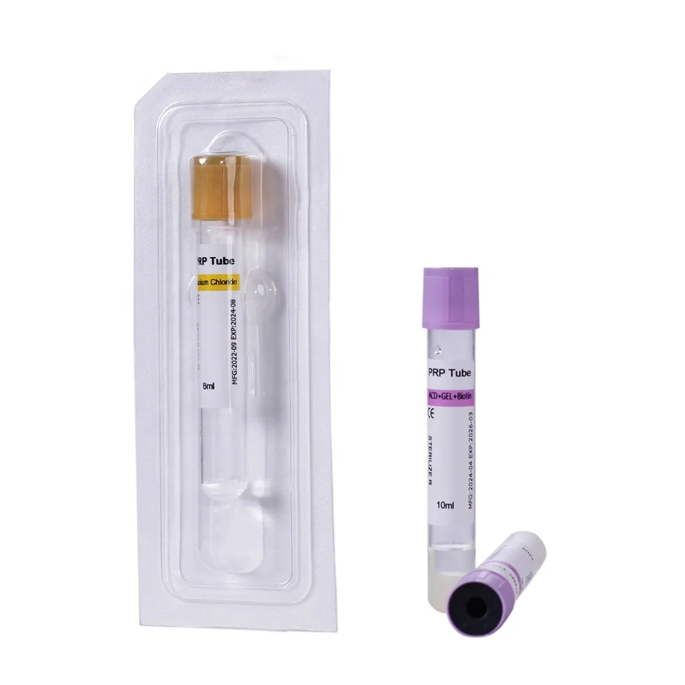 Best Price 10ml 12ml 15ml Blood Collecting Prp Tube Blood Test Tube bio filler maker prp kit prp gun for the beauty industry