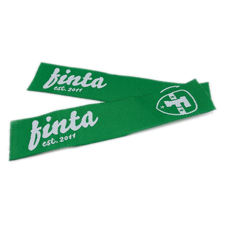 High Quality Garment Main Woven Labels for Clothing Woven Label Emblems Soft Woven Label