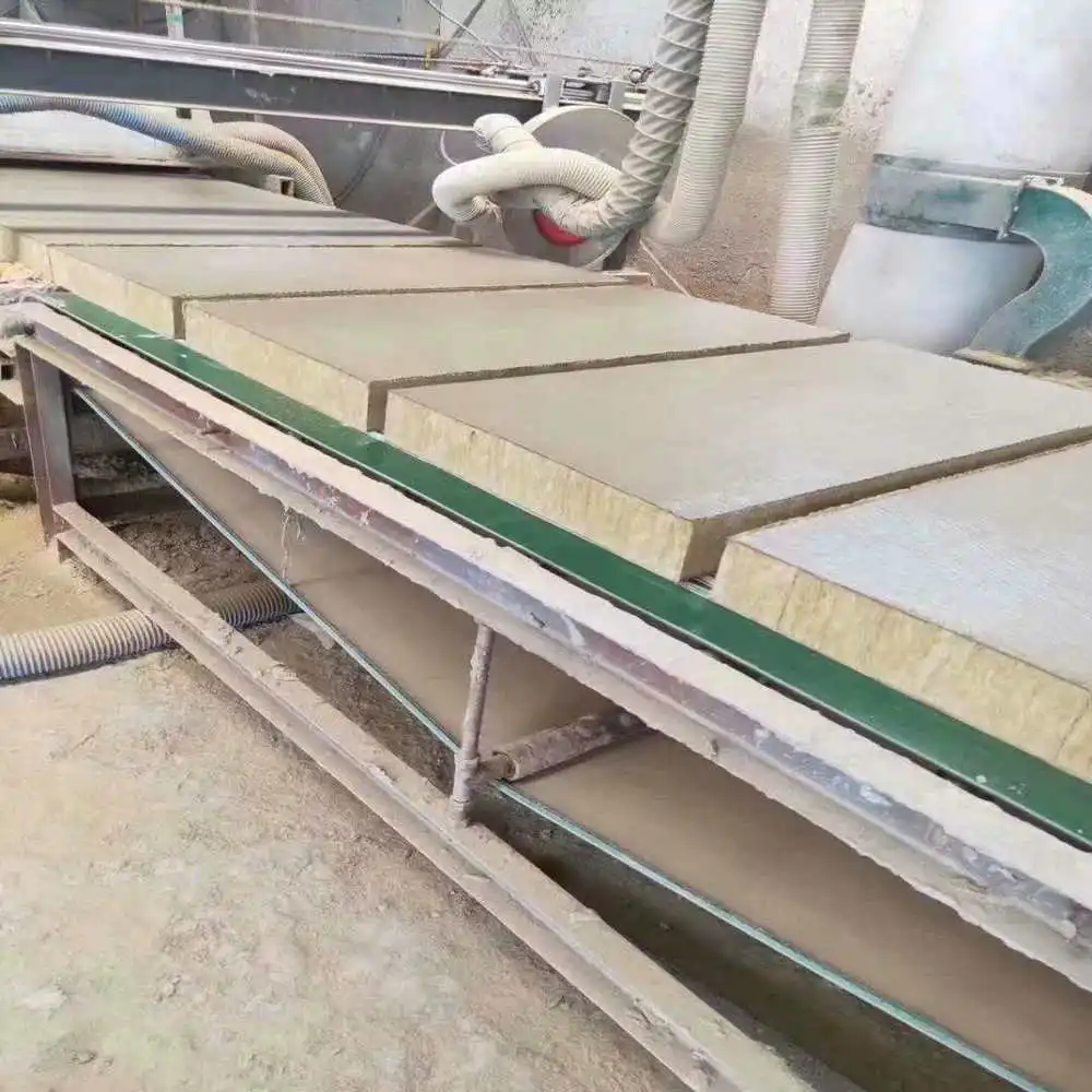 50mm thermal isolation rock wool board aislante termico pared acoustic wall panel soundproof