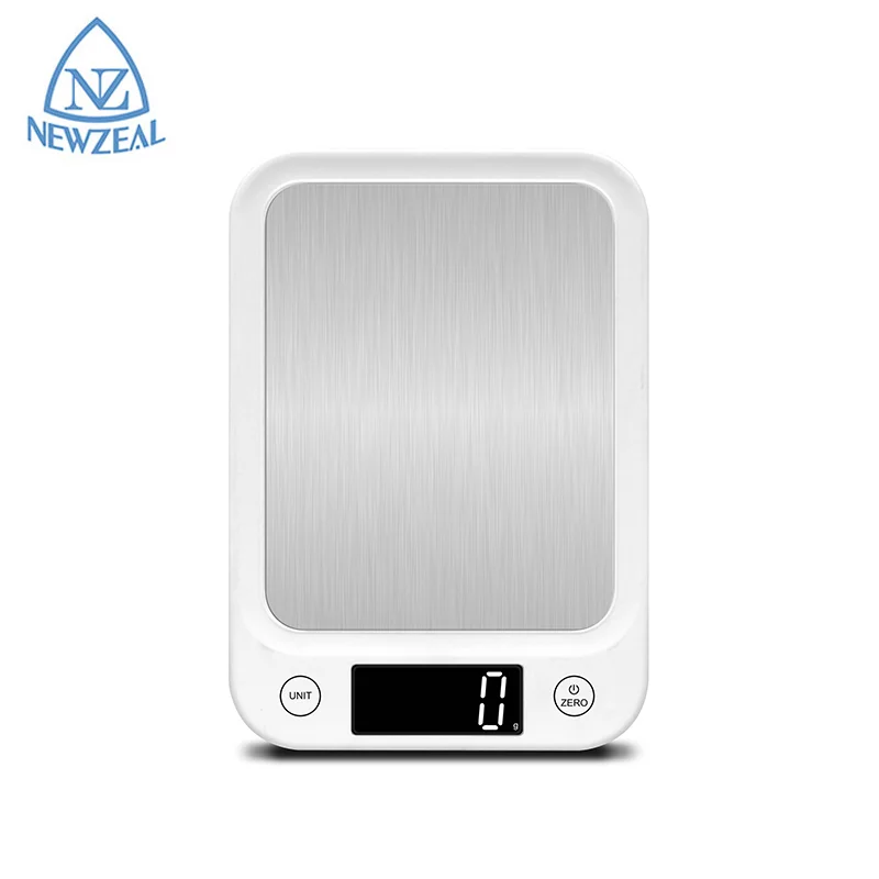 Stainless Steel Platform Blue Tooth 4.0 5Kg Manual Lcd Abs Plastic Digital Multifunction Food Scale