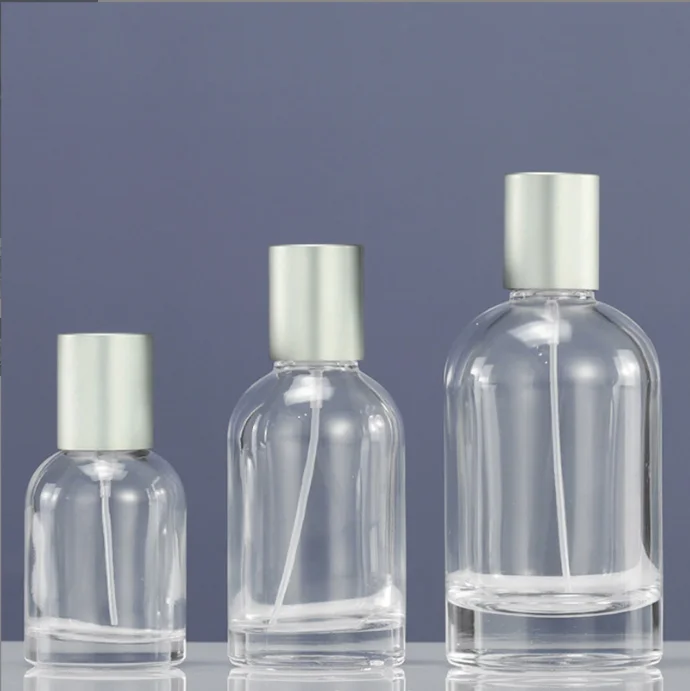 Homay highly quality 30ml perfume glass bottle with spray pump