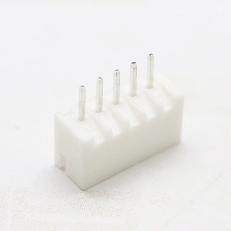 Vertical wafer connector 2.0mm pitch positions 02-16 pin single row through hole male plug header wire to board molex connector