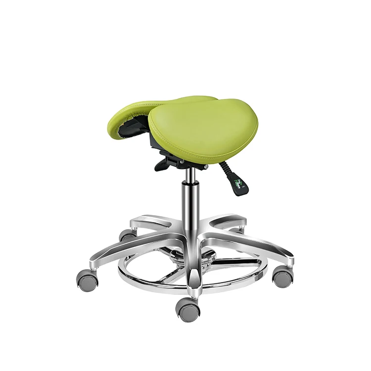 Ergonomic Swivel Office Chair Doctor Chair Nurse Stool with Backrest