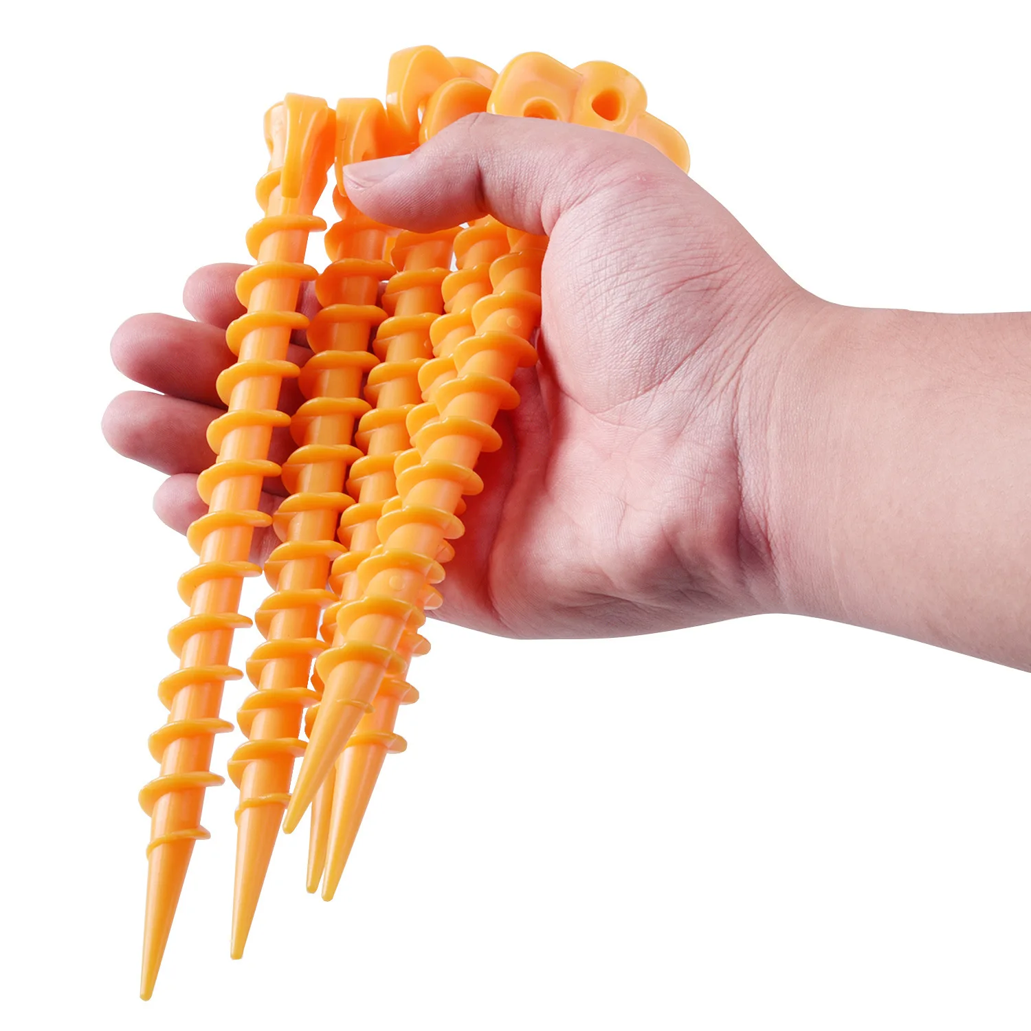 Очень длинные пластиковые сверхпрочные колышки для палатки для кемпинга