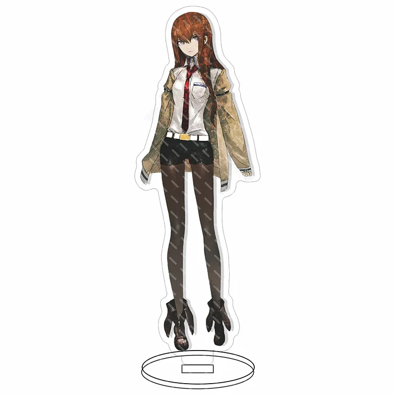 21 Styles Animation Products Steins Gate Anime Acrylic Stand Model Cosplay Figure Desk Decor Prop Fans Gift