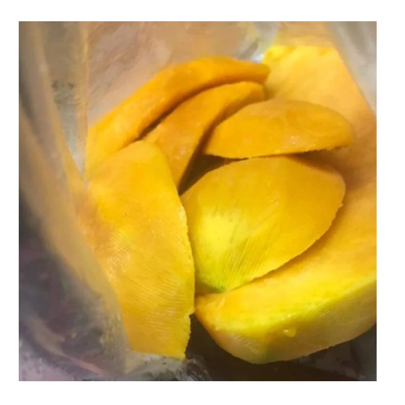 Профессиональное производство замороженных фруктов, сладкого манго в кубиках