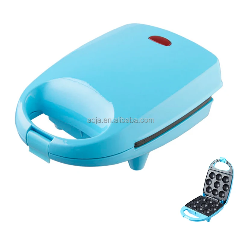 AOJA Fixed 3 in 1 Custom 1 Slice Sandwich Maker Stainless Steel Kids Breakfast 6 in 1 Waffel Maker Electric Baking Griddle