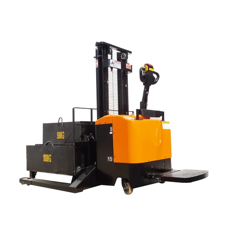 1000 кг легкий вес завод Электрический вилочный погрузчик укладчик цена