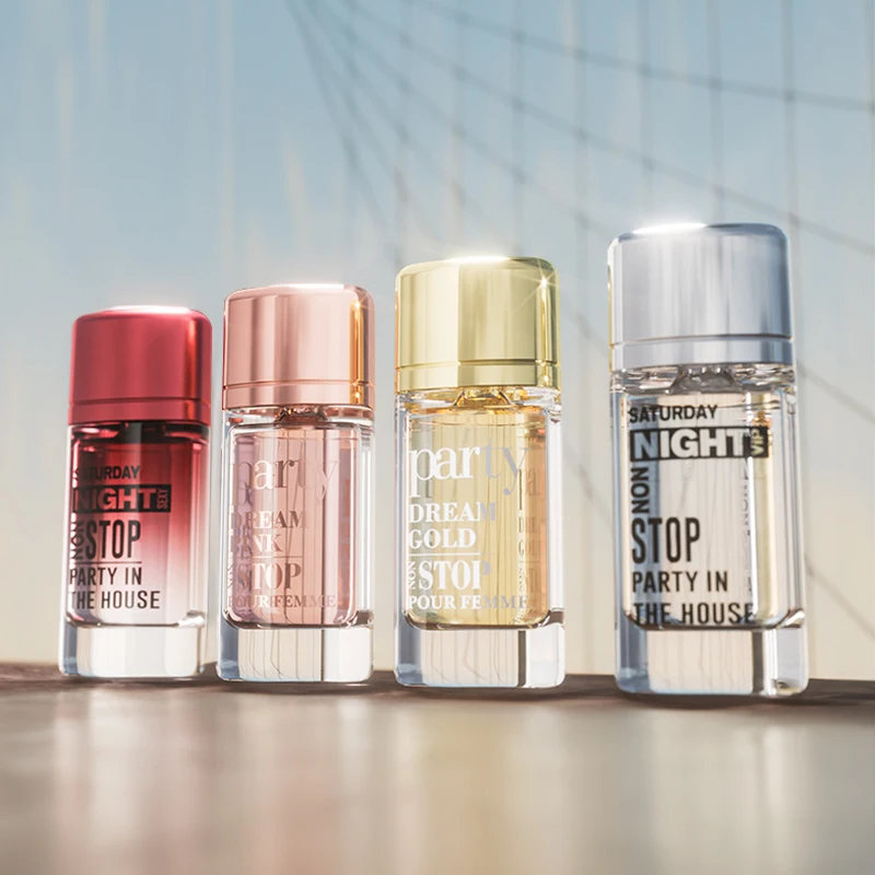 wholesale 30ML mini designer perfume 12 pc one display box set travel sample perfume for woman