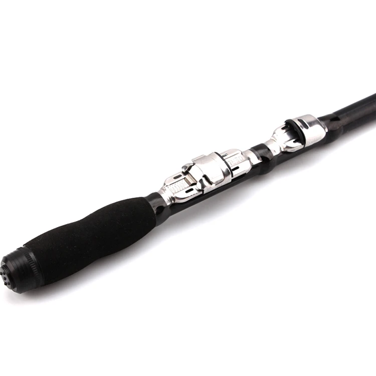 
Factory direct high-quality carbon spinning rod 1.8m-5.4m ultra-light telescopic long-handled carbon fiber fishing rod 