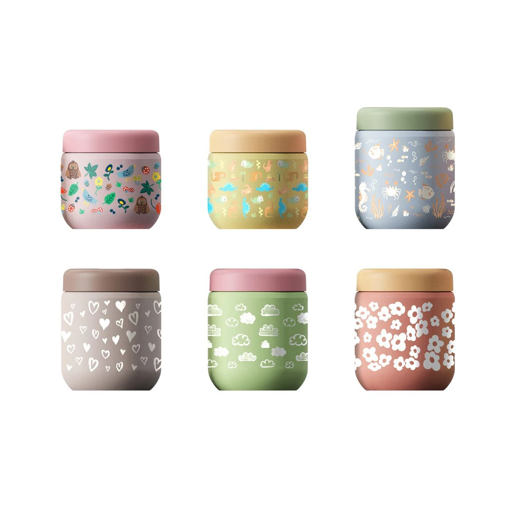 Vacuum Insulated Thermal  Food Container Grade Stainless Steel Lunch Box High Quality for Adults and Kids