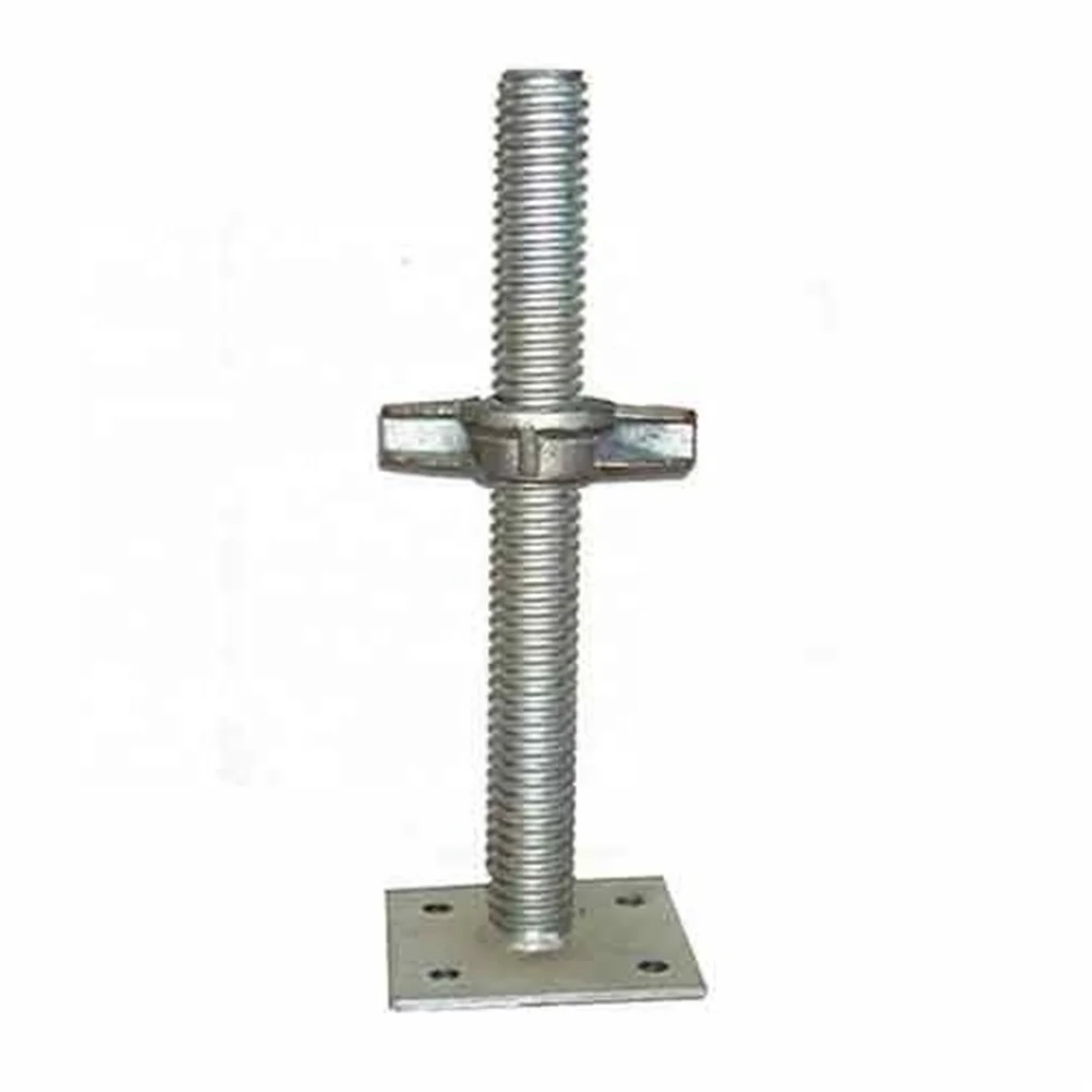 Scaffold Material Tianjin Shisheng Factory 120*120*5mm Base Plate Good Sell Telescopic Scaffold Base Jacks/U Head Metal Jack