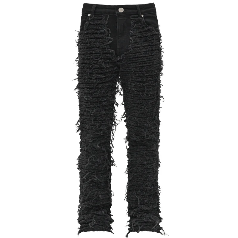 DIZNEW Wholesale Price New Jeans Mens Plus Size Slim Straight Long Pant fashion Pantalon homme black Jeans Top Quality