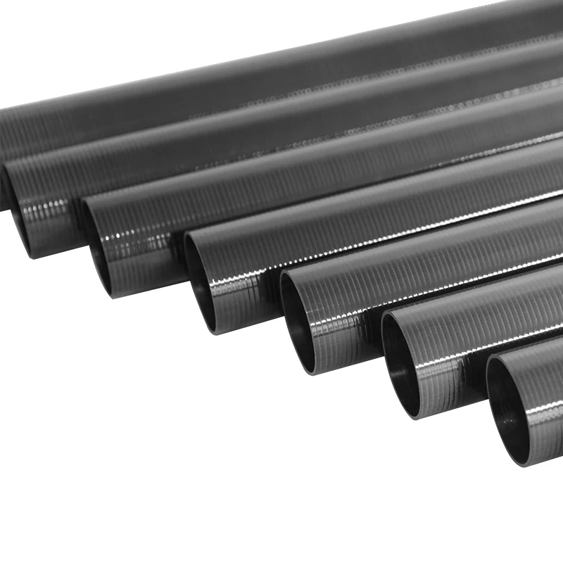 New Style Material Light Weight Carbon Fiber Pole 3k 50mm Carbon Fiber Tube Connectors
